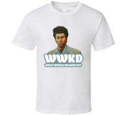 Wwkd What Would Kramer Do Seinfeld Fan T Shirt Wwkd What Would Kramer Do Seinfeld Fan T Shirt