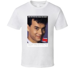 Big Tom Hanks Best 80s Retro Movie Poster Fan T Shirt