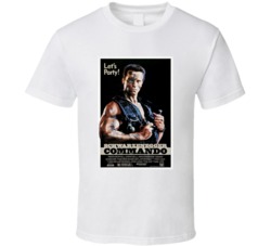 Commando Best 80s Movie T Shirt