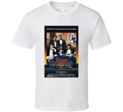 Diner Retro Movie Poster Fan T Shirt