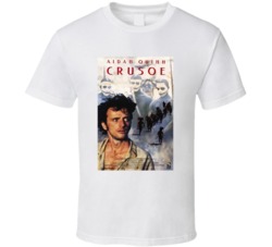 Crusoe Retro Movie Poster Fan T Shirt