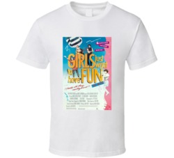 Girls Just Want To Have Fun Retro Movie Poster Fan T Shirt Girls Just Want To Have Fun Retro Movie Poster Fan T Shirt