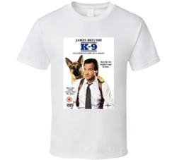 K-9 Best Retro Movie Poster Fan T Shirt K-9 Best Retro Movie Poster Fan T Shirt