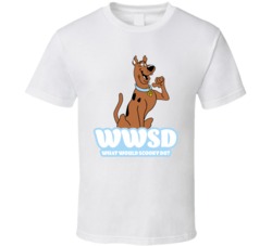 Wwsd What Would Scooby Do Scooby Doo Fan T Shirt Wwsd What Would Scooby Do Scooby Doo Fan T Shirt
