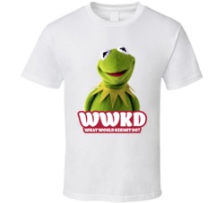Wwkd What Would Kermit The Frog Do Fan T Shirt