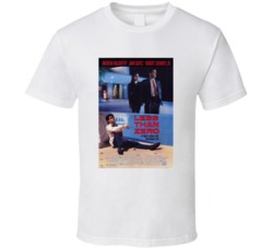 Less Than Zero Retro Movie Poster Fan T Shirt