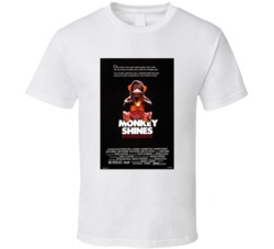 Monkey Shines Retro Movie Poster Fan T Shirt Monkey Shines Retro Movie Poster Fan T Shirt