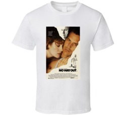 No Way Out Retro Movie Poster Fan T Shirt No Way Out Retro Movie Poster Fan T Shirt