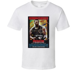 Predator Retro Movie Poster Fan T Shirt Predator Retro Movie Poster Fan T Shirt