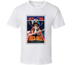 Rock & Rule Retro Movie Poster Fan T Shirt Rock & Rule Retro Movie Poster Fan T Shirt