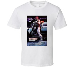 Robocop Retro Movie Poster Fan T Shirt Robocop Retro Movie Poster Fan T Shirt