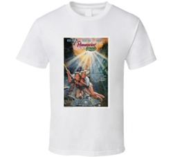 Romancing The Stone Retro Movie Poster Fan T Shirt Romancing The Stone Retro Movie Poster Fan T Shirt