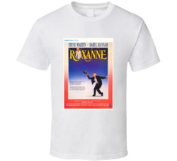 Roxanne Retro Movie Poster Fan T Shirt Roxanne Retro Movie Poster Fan T Shirt