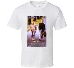 Rain Man Retro Movie Poster Fan T Shirt