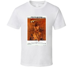 Raiders Of The Lost Ark Retro Movie Poster Fan T Shirt Raiders Of The Lost Ark Retro Movie Poster Fan T Shirt
