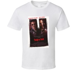 Tango And Cash Retro Movie Poster Fan T Shirt