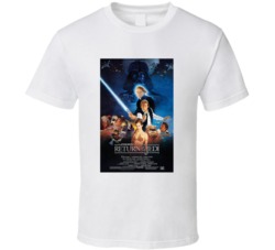 Star Wars Episode 4 Return Of The Jedi Retro Movie Poster Fan T Shirt Star Wars Episode 4 Return Of The Jedi Retro Movie Poster Fan T Shirt