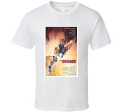 The Goonies Retro Movie Poster Fan T Shirt The Goonies Retro Movie Poster Fan T Shirt