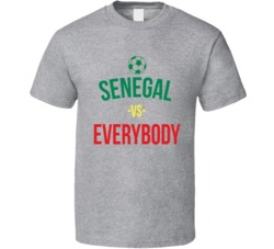 Senegal Vs Everybody World Cup Fifa Soccer Football Fan T Shirt Senegal Vs Everybody World Cup Fifa Soccer Football Fan T Shirt