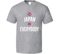 Japan Vs Everybody World Cup Fifa Soccer Football Fan T Shirt Japan Vs Everybody World Cup Fifa Soccer Football Fan T Shirt