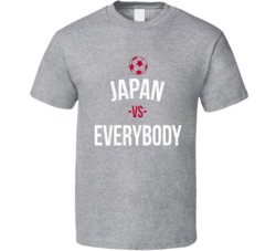 Vintage Retro Japan Vs Everybody World Cup Fifa Soccer Football Fan T Vintage Retro Japan Vs Everybody World Cup Fifa Soccer Football Fan T