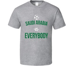 Vintage Retro Saudi Arabia Vs Everybody World Cup Fifa Soccer Football Vintage Retro Saudi Arabia Vs Everybody World Cup Fifa Soccer Football