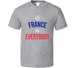 Vintage Retro France Vs Everybody World Cup Fifa Soccer Football Fan T Vintage Retro France Vs Everybody World Cup Fifa Soccer Football Fan T