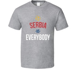 Vintage Retro Serbia Vs Everybody World Cup Fifa Soccer Football Fan T Vintage Retro Serbia Vs Everybody World Cup Fifa Soccer Football Fan T