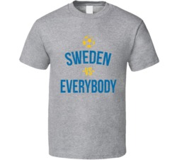 Vintage Retro Sweden Vs Everybody World Cup Fifa Soccer Football Fan T Vintage Retro Sweden Vs Everybody World Cup Fifa Soccer Football Fan T