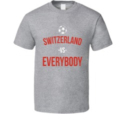 Retro Vintage Switzerland Vs Everybody World Cup Fifa Soccer Football Retro Vintage Switzerland Vs Everybody World Cup Fifa Soccer Football