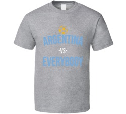 Vintage Retro Argentina Vs Everybody World Cup Fifa Soccer Football Fa Vintage Retro Argentina Vs Everybody World Cup Fifa Soccer Football Fa