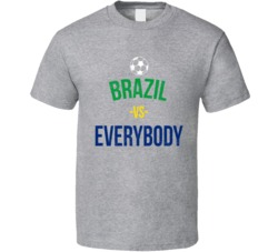 Retro Vintage Brazil Vs Everybody World Cup Fifa Soccer Football Fan T Retro Vintage Brazil Vs Everybody World Cup Fifa Soccer Football Fan T