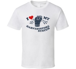 Harvestore System Ringer Farming Agriculture Silo T Shirt