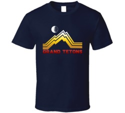 Grand Tenons National Park Vistor Fan T Shirt Grand Tenons National Park Vistor Fan T Shirt