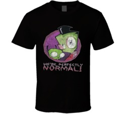 Invader Zim American Tv Series Retro Distressed Vintage T Shirt Invader Zim American Tv Series Retro Distressed Vintage T Shirt