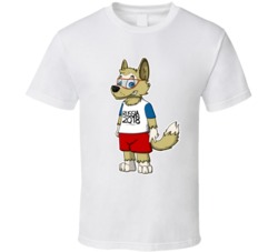 Zabivaka Russia 2018 World Cup Mascot Fan T Shirt Zabivaka Russia 2018 World Cup Mascot Fan T Shirt