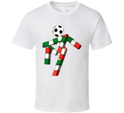 Ciao Italy 1990 World Cup Mascot Fan T Shirt Ciao Italy 1990 World Cup Mascot Fan T Shirt