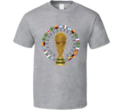 Colombia World Cup 1930 To 2018 Winners Champions Trophy Fan T Shirt Colombia World Cup 1930 To 2018 Winners Champions Trophy Fan T Shirt