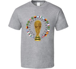 Costa Rica World Cup 1930 To 2018 Winners Champions Trophy Fan T Shirt