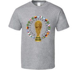 Sweden World Cup 1930 To 2018 Winners Champions Trophy Fan T Shirt