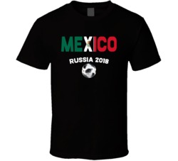 Mexico Fifa World Cup Russia 2018 Soccer Football Fan T Shirt