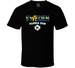 Sweden Fifa World Cup Russia 2018 Soccer Football Fan T Shirt