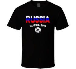 Russia Fifa World Cup Russia 2018 Soccer Football Fan T Shirt