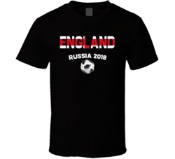 England Fifa World Cup Russia 2018 Soccer Football Fan T Shirt