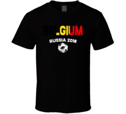 Belgium Fifa World Cup Russia 2018 Soccer Football Fan T Shirt