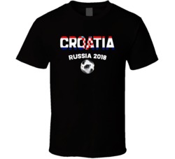 Croatia Fifa World Cup Russia 2018 Soccer Football Fan T Shirt