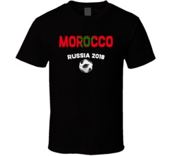 Morocco Fifa World Cup Russia 2018 Soccer Football Fan T Shirt Morocco Fifa World Cup Russia 2018 Soccer Football Fan T Shirt