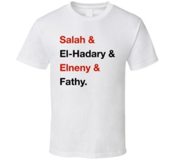 Egypt Salah El Hadary Elneny Fathy World Cup Player Fan T Shirt Egypt Salah El Hadary Elneny Fathy World Cup Player Fan T Shirt