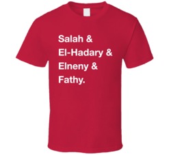Egypt Salah El Hadary Elneny Fathy World Cup Team Fan T Shirt Egypt Salah El Hadary Elneny Fathy World Cup Team Fan T Shirt