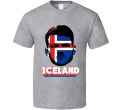 Aron Gunnarsson Iceland Flag Big Head Fifa World Cup Fan T Shirt Aron Gunnarsson Iceland Flag Big Head Fifa World Cup Fan T Shirt